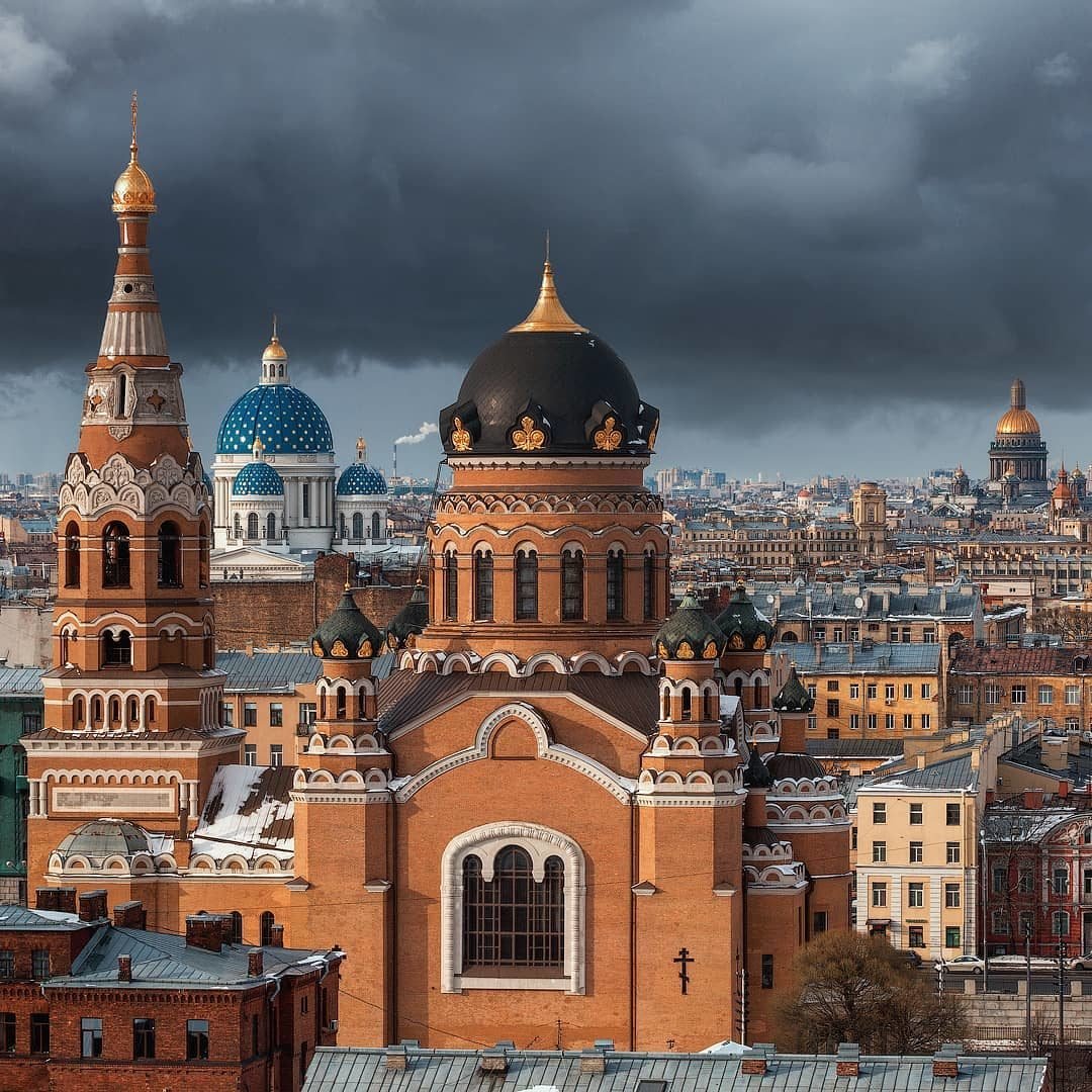 The Domes Of St. Petersburg