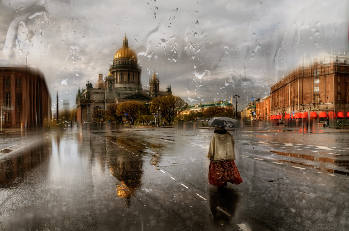 Rainy Petersburg