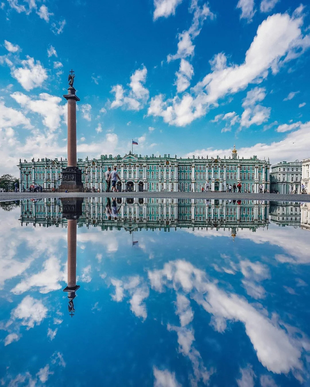 St. Petersburg in the reflections