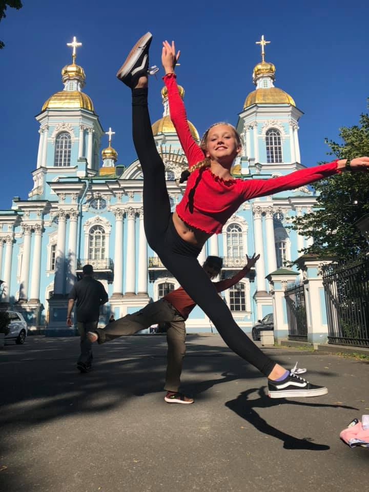 St Petersburg Russia tours: Children of Tim Sabo in St. Petersburg